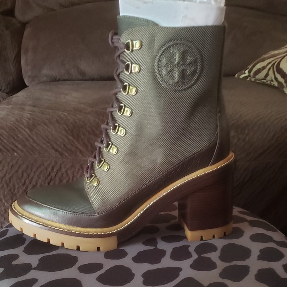 Tory Burch Miller 95MM Lug Sole Bootie